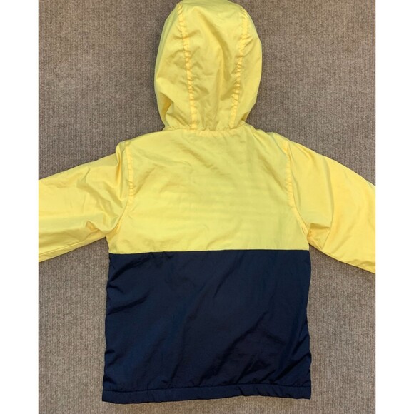 Oshkosh B'Gosh Jacket Boys L/7 Fleece Lined Midweight Windbreaker Colorblock - Picture 3 of 9